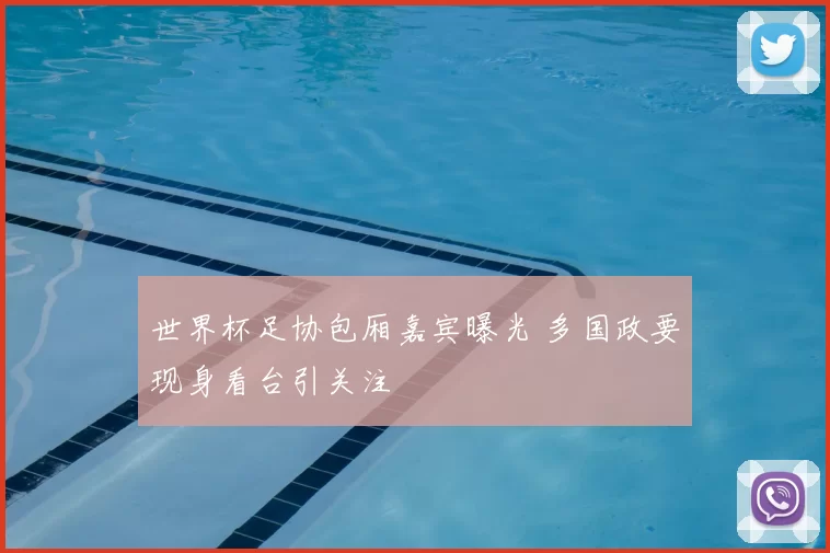 世界杯足协包厢嘉宾曝光 多国政要现身看台引关注